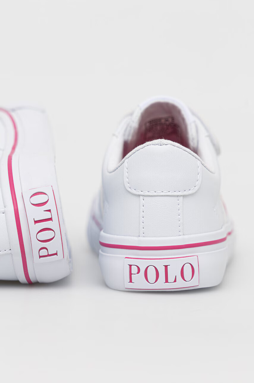 Polo Ralph Lauren Детски ниски кецове в бяло - Pepit.bg