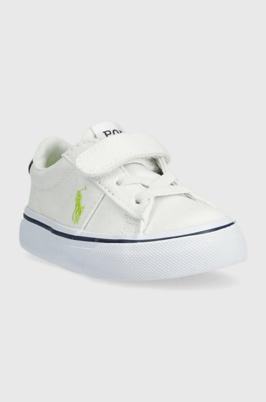 Polo Ralph Lauren Детски ниски кецове в бяло - Pepit.bg
