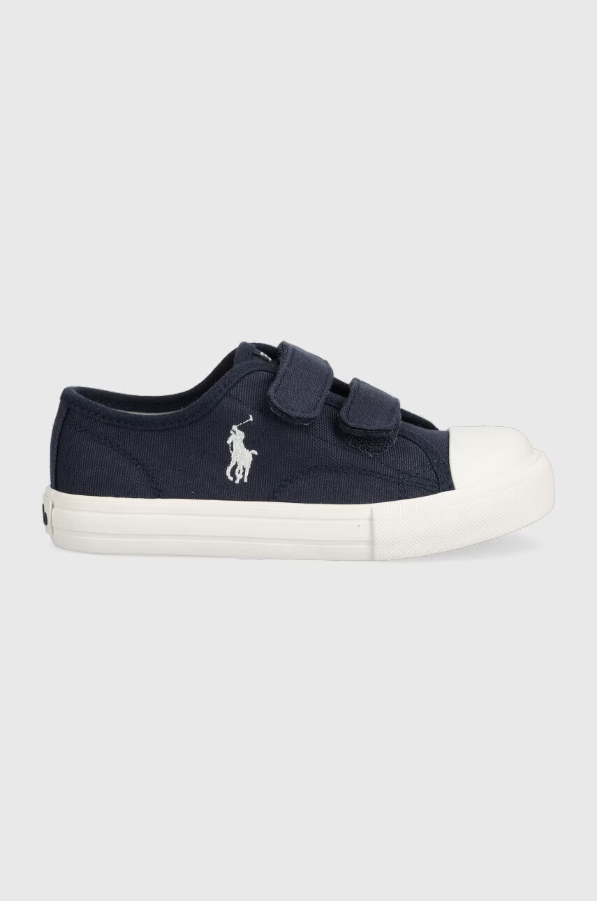 Polo Ralph Lauren Детски ниски кецове в тъмносиньо - Pepit.bg