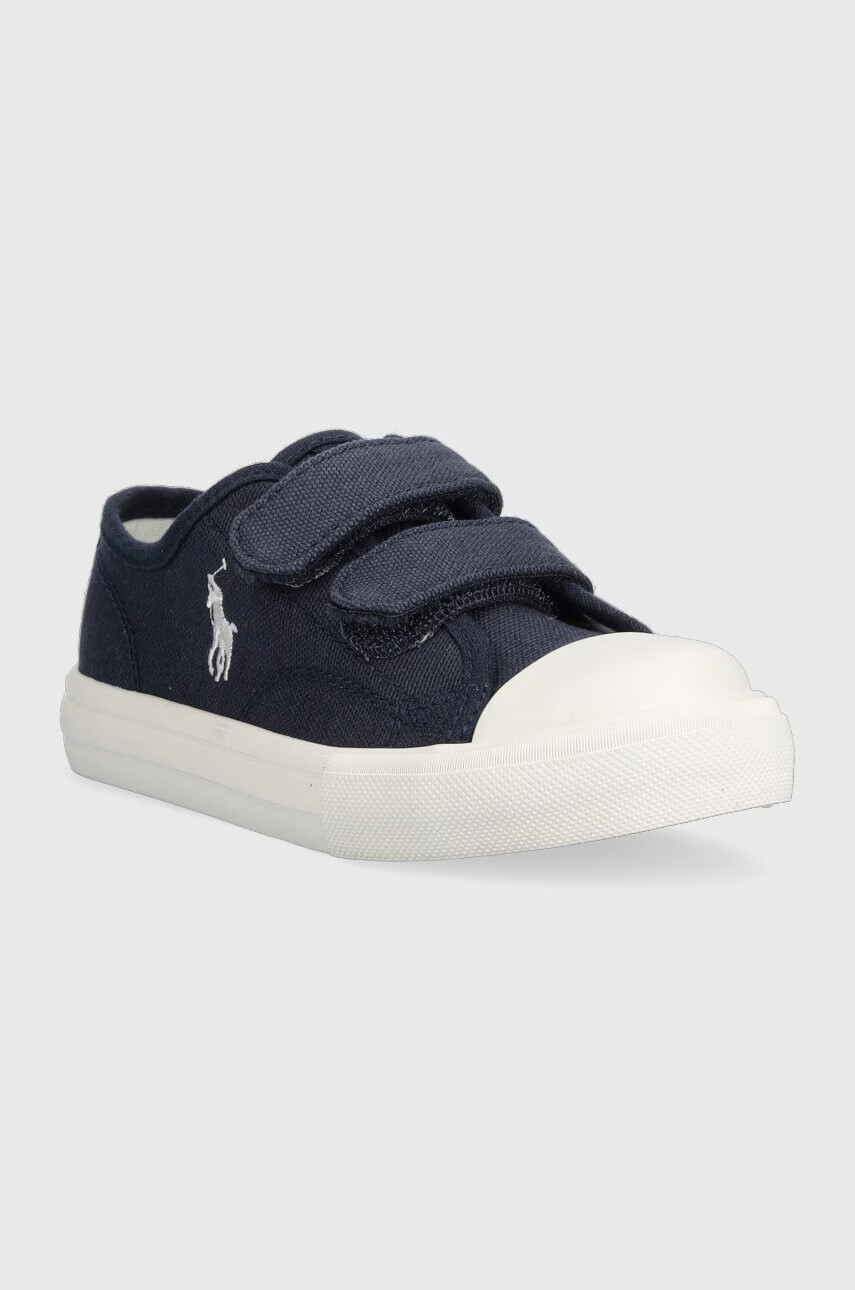 Polo Ralph Lauren Детски ниски кецове в тъмносиньо - Pepit.bg