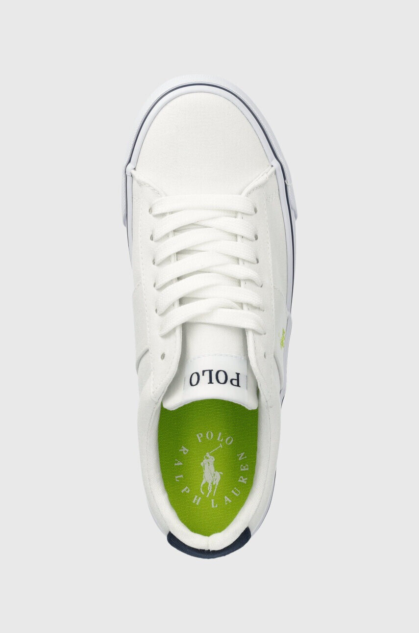 Polo Ralph Lauren Детски ниски кецове в бяло - Pepit.bg