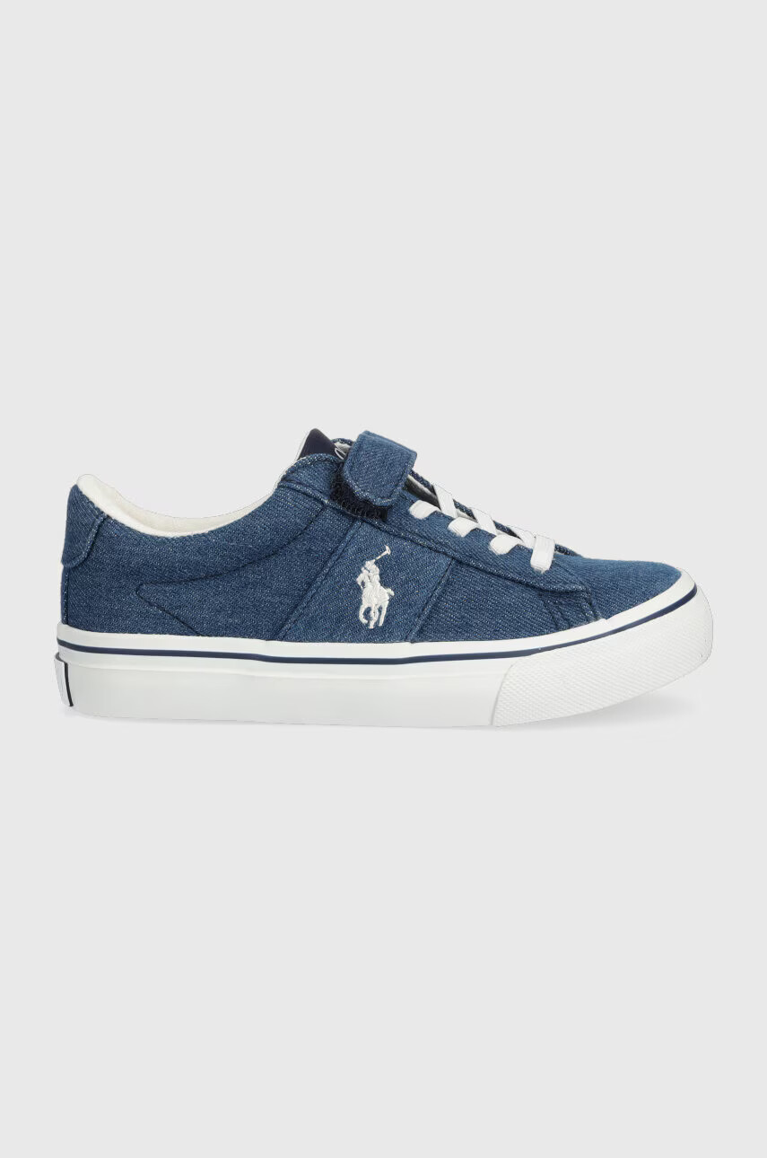 Polo Ralph Lauren Детски ниски кецове в синьо - Pepit.bg