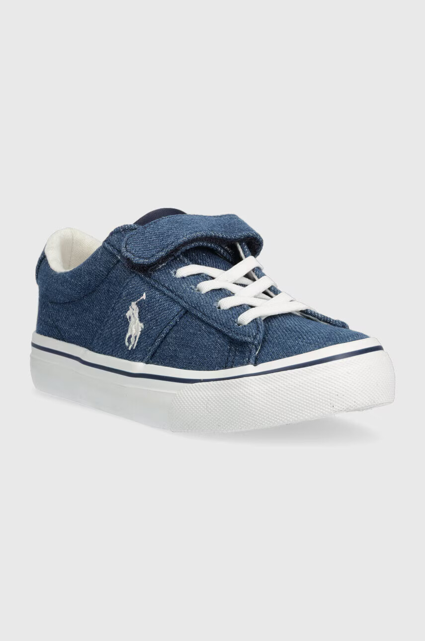 Polo Ralph Lauren Детски ниски кецове в синьо - Pepit.bg