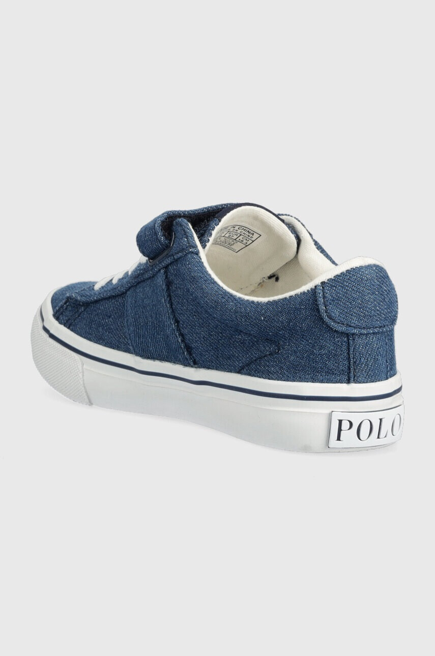 Polo Ralph Lauren Детски ниски кецове в синьо - Pepit.bg