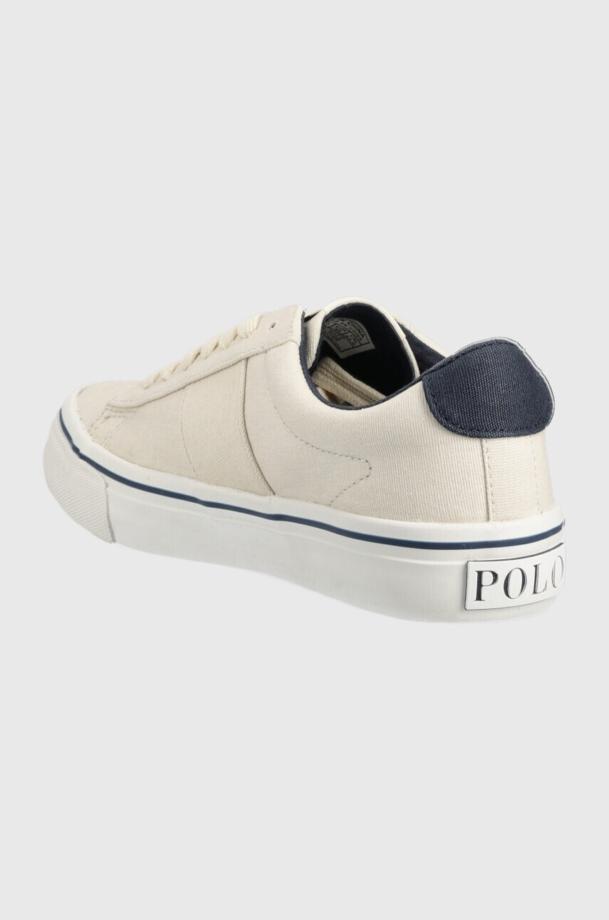 Polo Ralph Lauren Детски ниски кецове в бежово - Pepit.bg