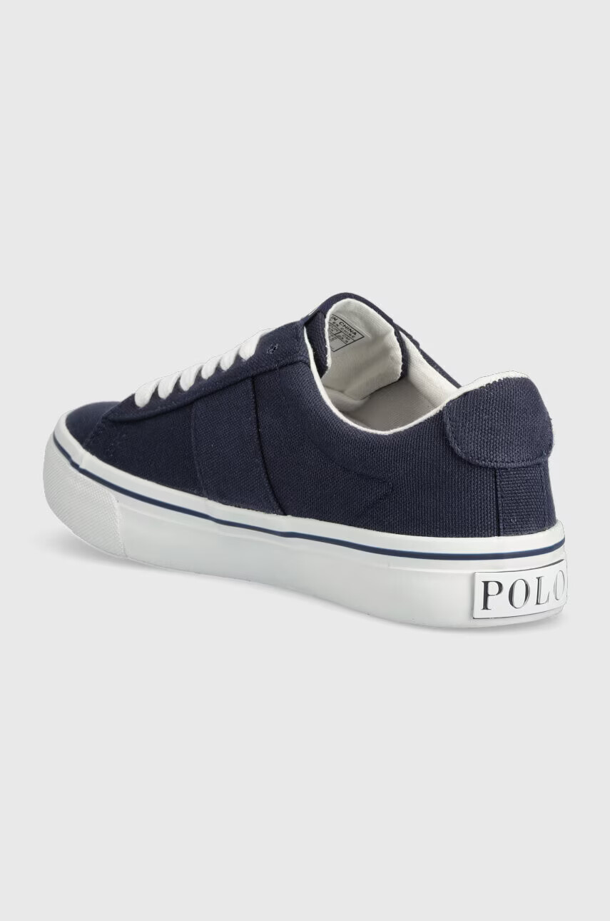 Polo Ralph Lauren Детски ниски кецове в тъмносиньо - Pepit.bg