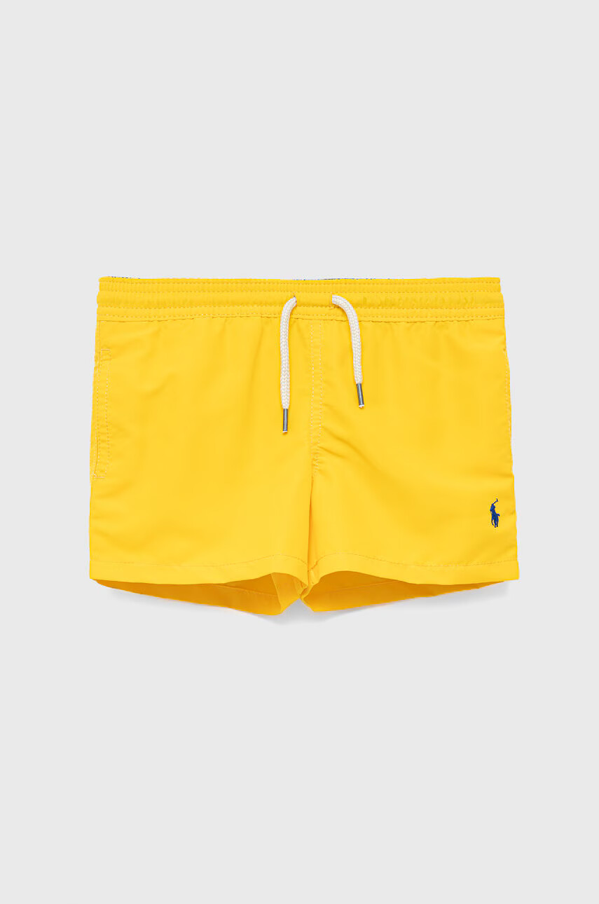 Polo Ralph Lauren Детски плувни шорти в жълто - Pepit.bg