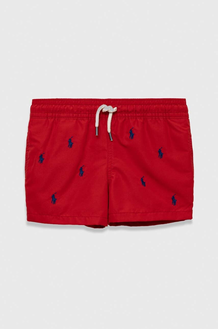 Polo Ralph Lauren Детски плувни шорти в червено - Pepit.bg