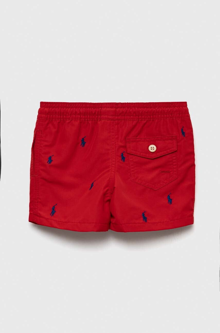 Polo Ralph Lauren Детски плувни шорти в червено - Pepit.bg