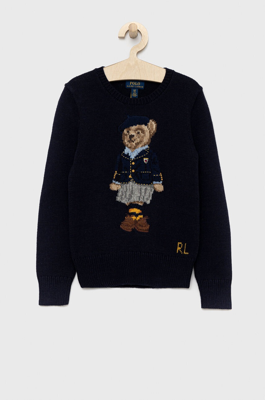 Polo Ralph Lauren Детски пуловер с вълна - Pepit.bg