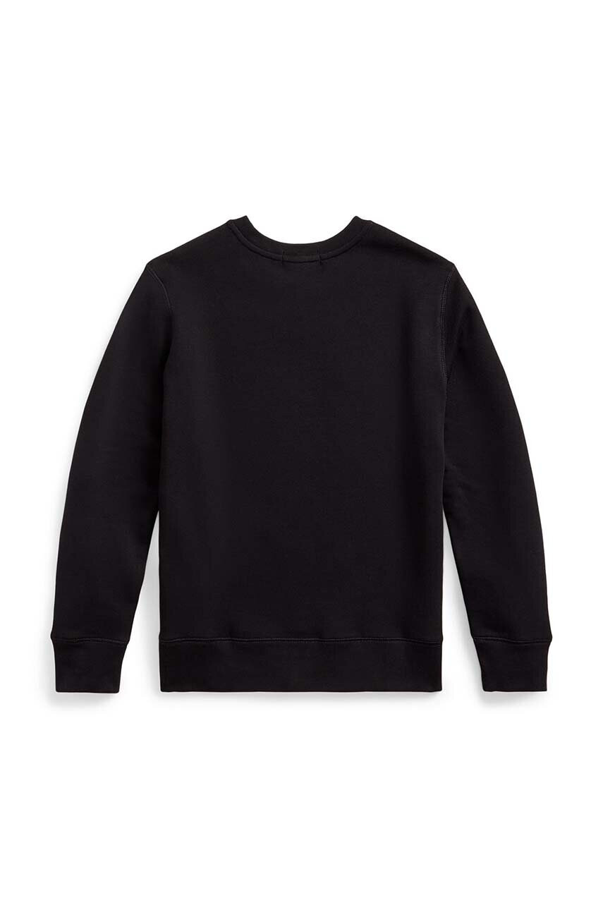 Polo Ralph Lauren Детски суичър в черно с принт - Pepit.bg