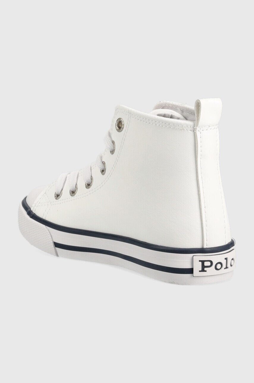 Polo Ralph Lauren Детски високи кецове в бяло - Pepit.bg