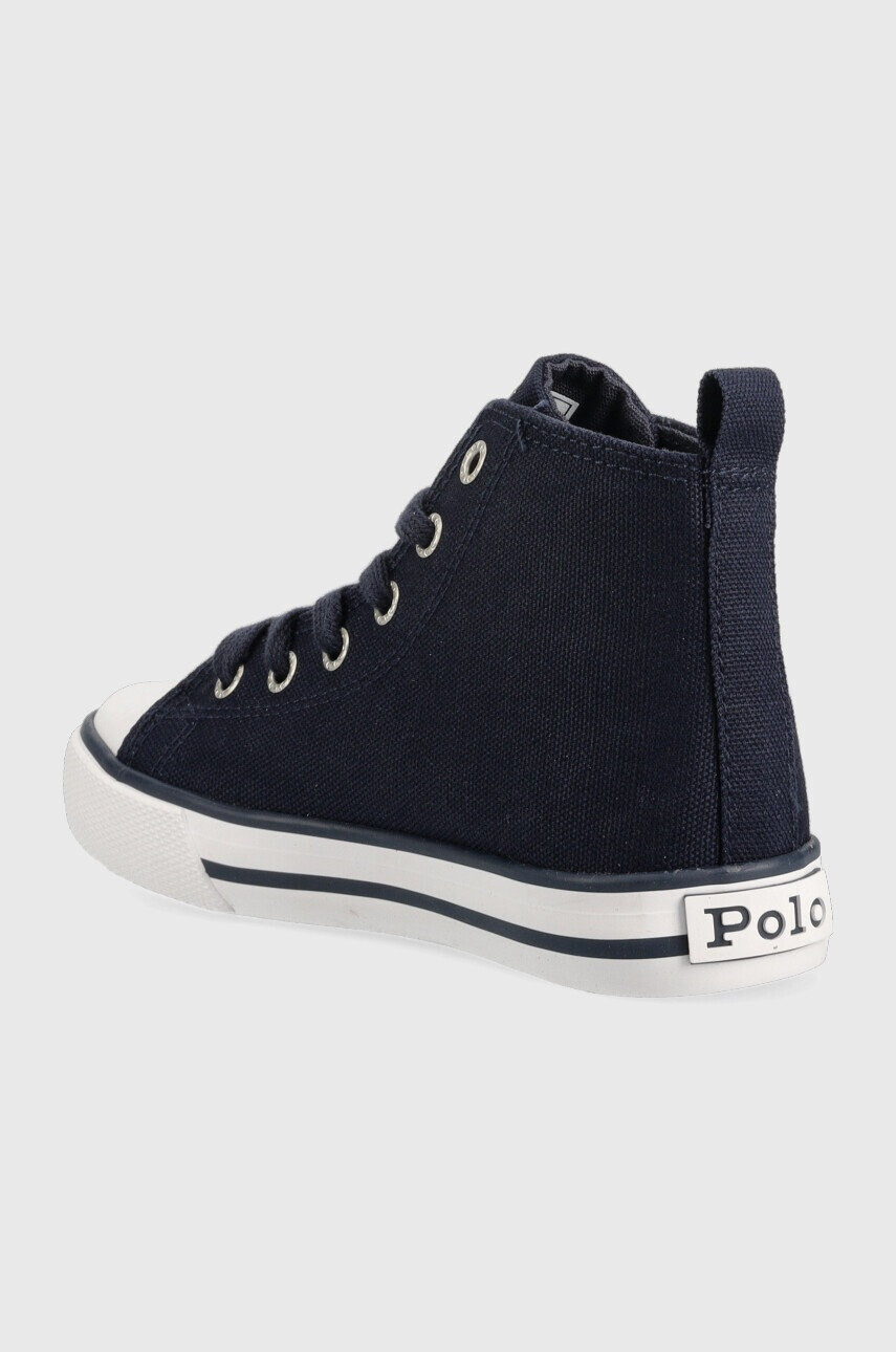 Polo Ralph Lauren Детски високи кецове в тъмносиньо - Pepit.bg