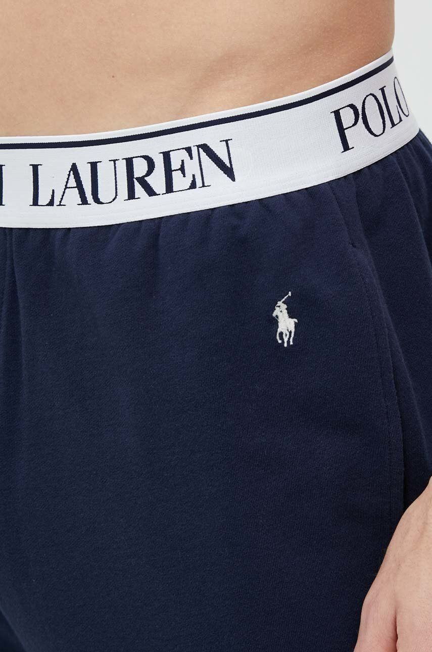 Polo Ralph Lauren Домашен панталон в тъмносиньо с изчистен дизайн - Pepit.bg