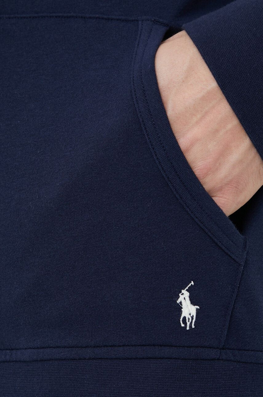 Polo Ralph Lauren Домашен суичър в тъмносиньо с изчистен дизайн - Pepit.bg