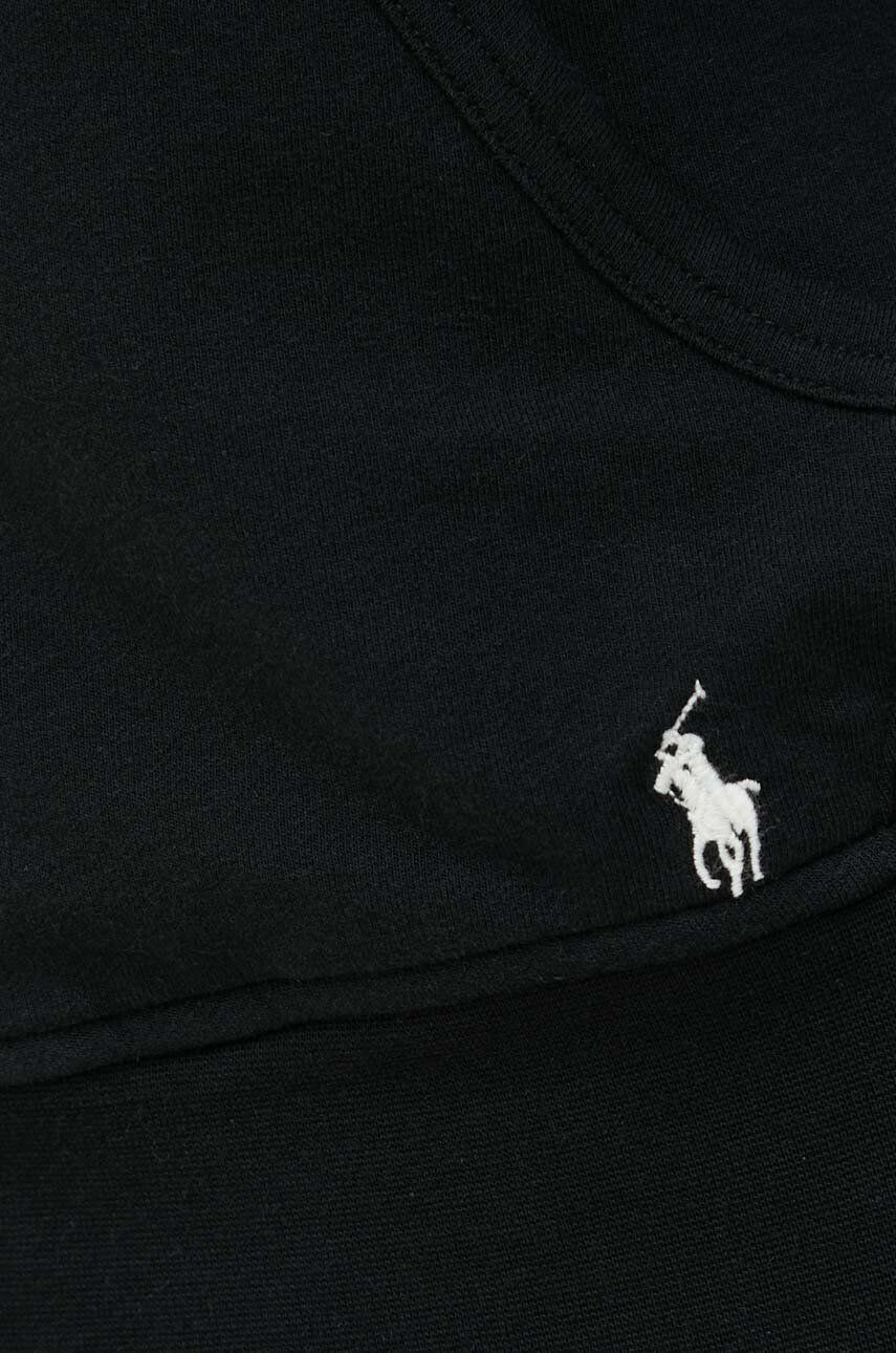 Polo Ralph Lauren Домашен суичър в черно с изчистен дизайн - Pepit.bg