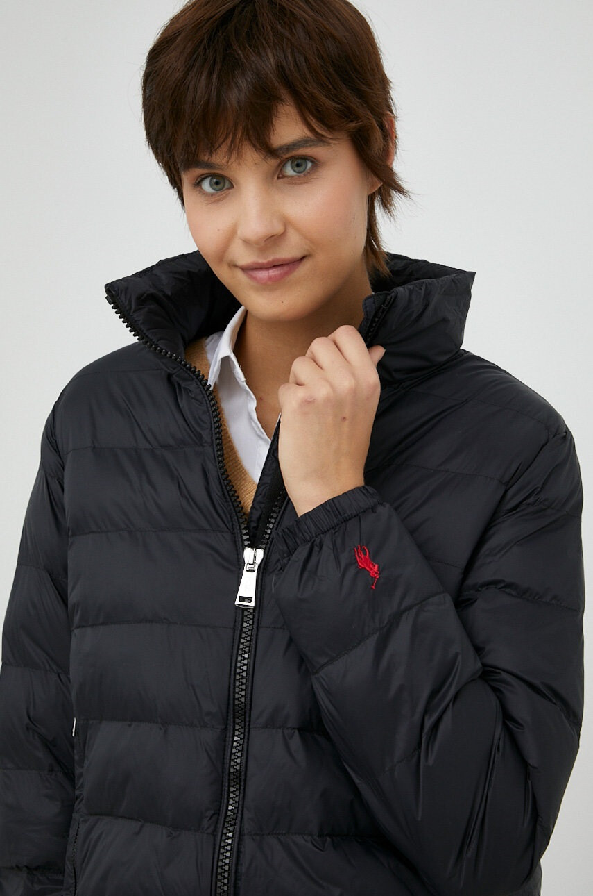 Polo Ralph Lauren Яке в черно с преходна изолация - Pepit.bg