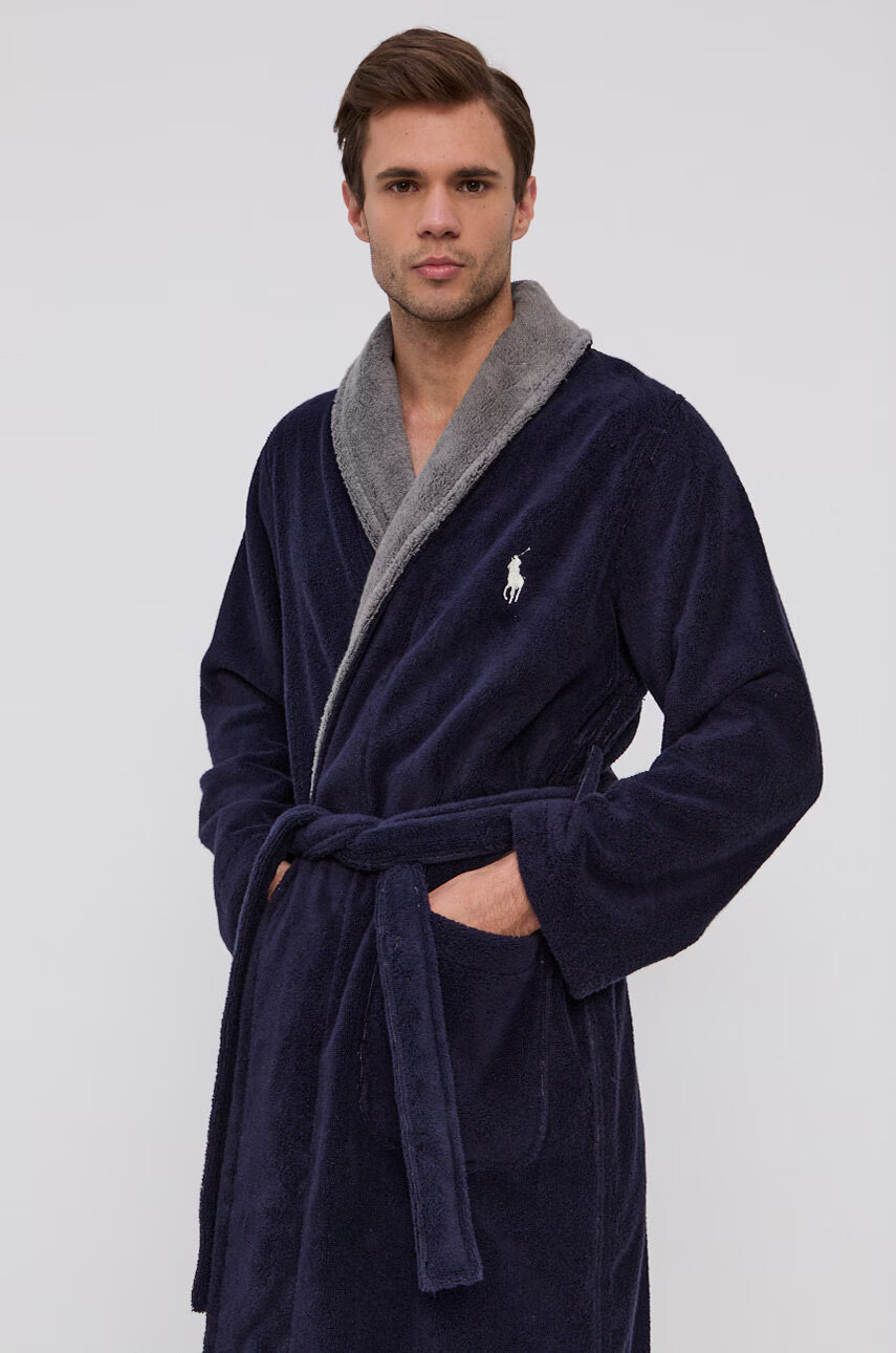 Polo Ralph Lauren Халат в тъмносиньо - Pepit.bg