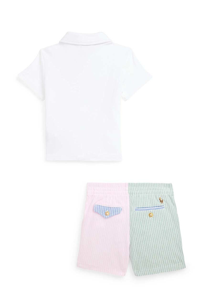 Polo Ralph Lauren Комплект за бебета в бяло - Pepit.bg