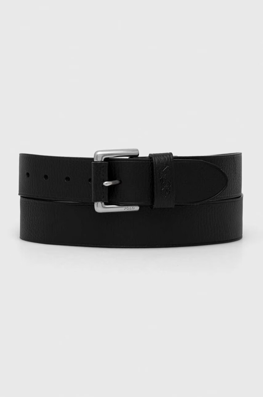 Polo Ralph Lauren Кожен колан Мъжки в черно - Pepit.bg