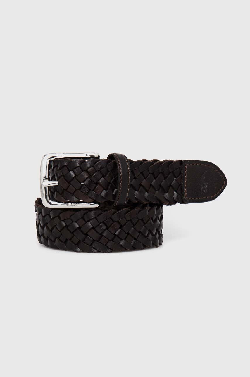 Polo Ralph Lauren Кожен колан мъжки в кафяво - Pepit.bg
