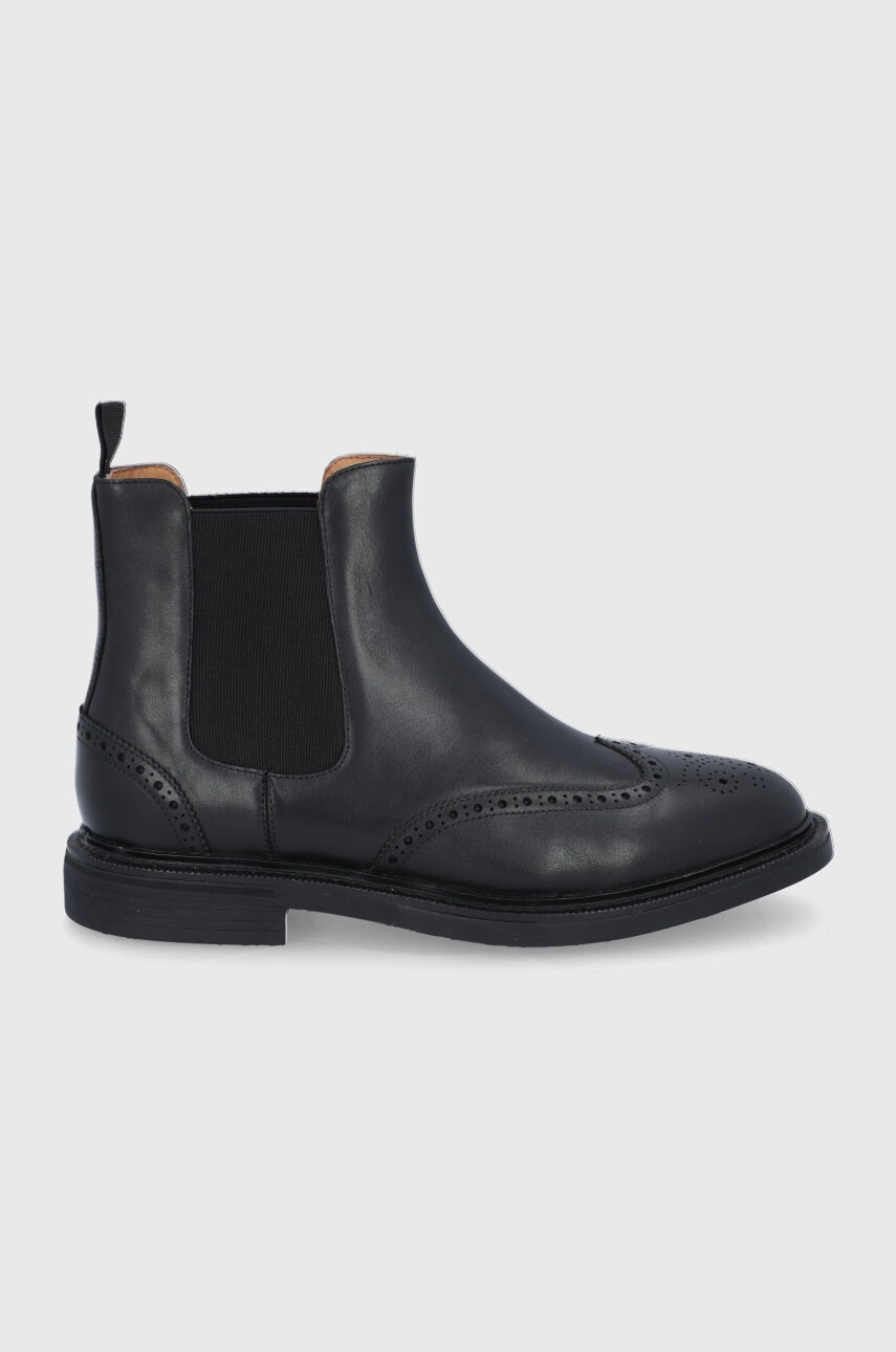 Polo Ralph Lauren Кожени боти челси - Pepit.bg