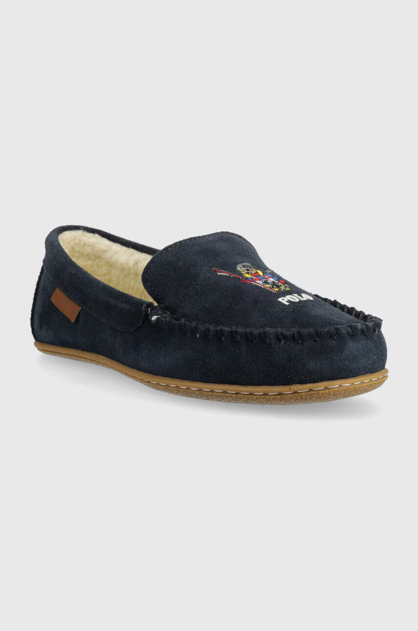 Polo Ralph Lauren Кожени чехли Collins Bear Collins Bear в тъмносиньо RF103885 - Pepit.bg
