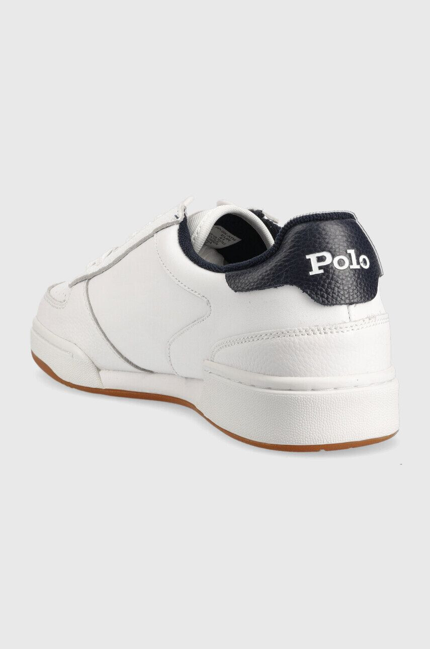 Polo Ralph Lauren Кожени маратонки Polo Crt в бяло 809877610001 - Pepit.bg