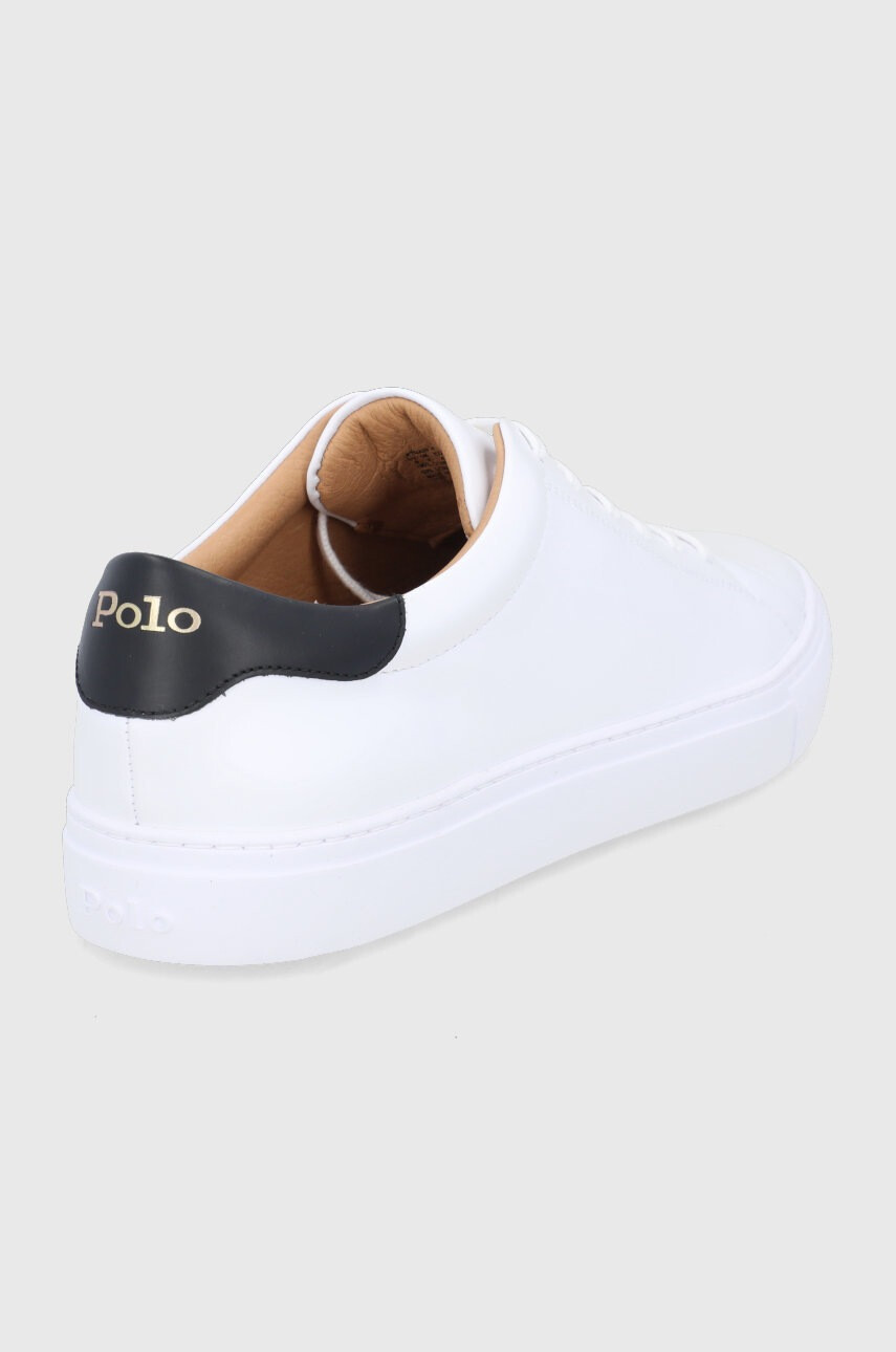 Polo Ralph Lauren Кожени обувки в бяло - Pepit.bg