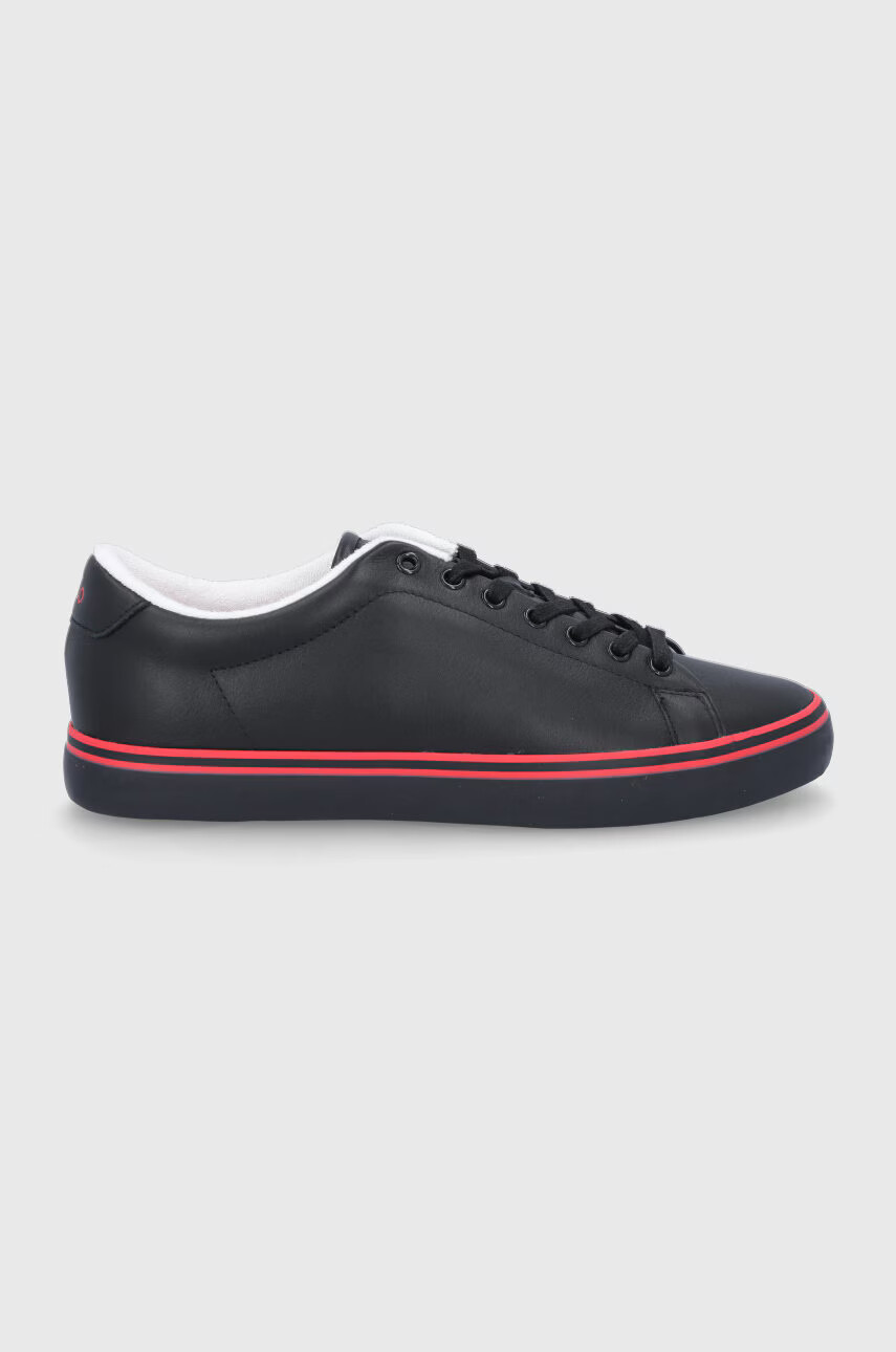 Polo Ralph Lauren Кожени обувки в черно - Pepit.bg