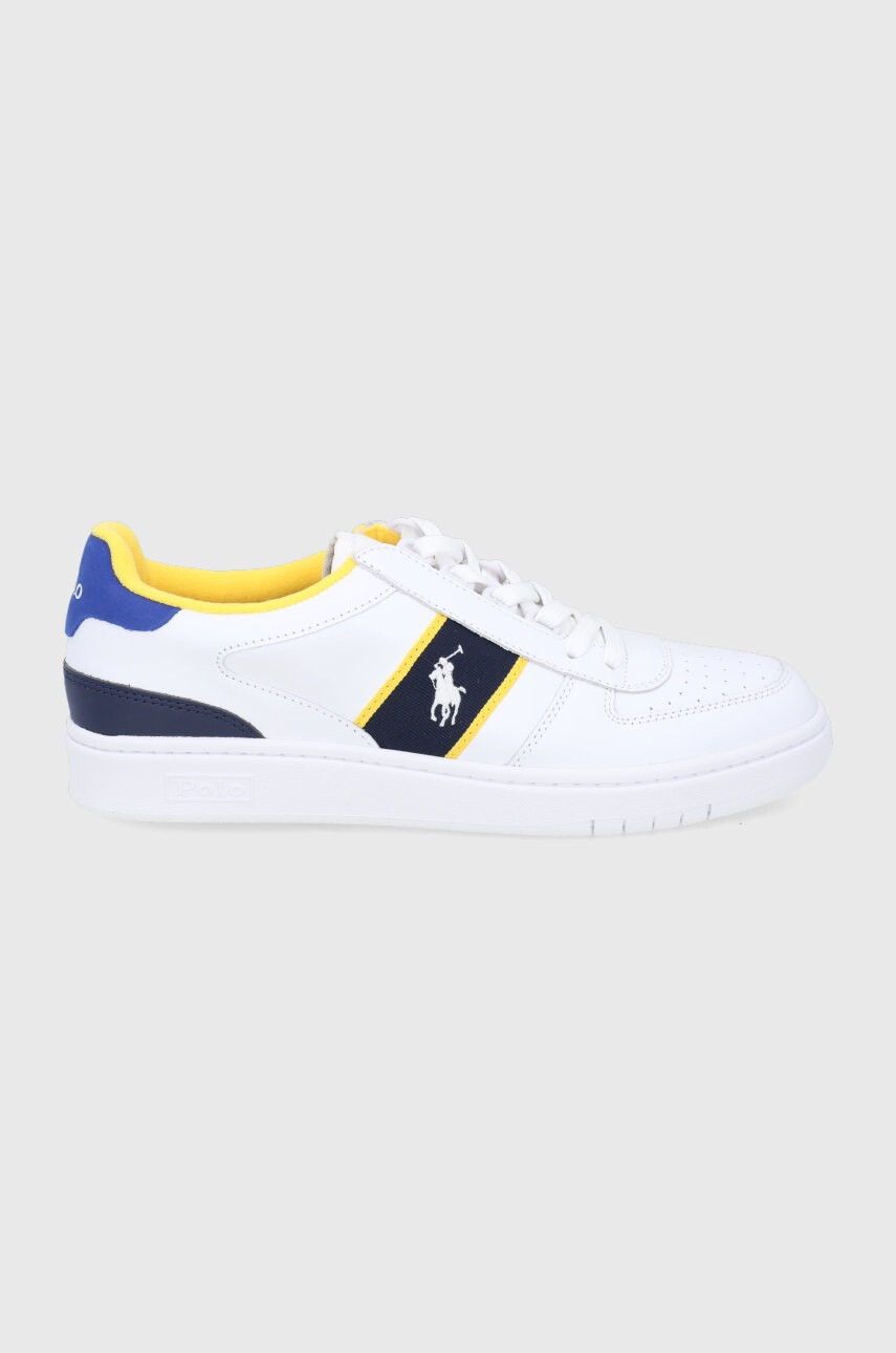 Polo Ralph Lauren Кожени обувки в бяло - Pepit.bg