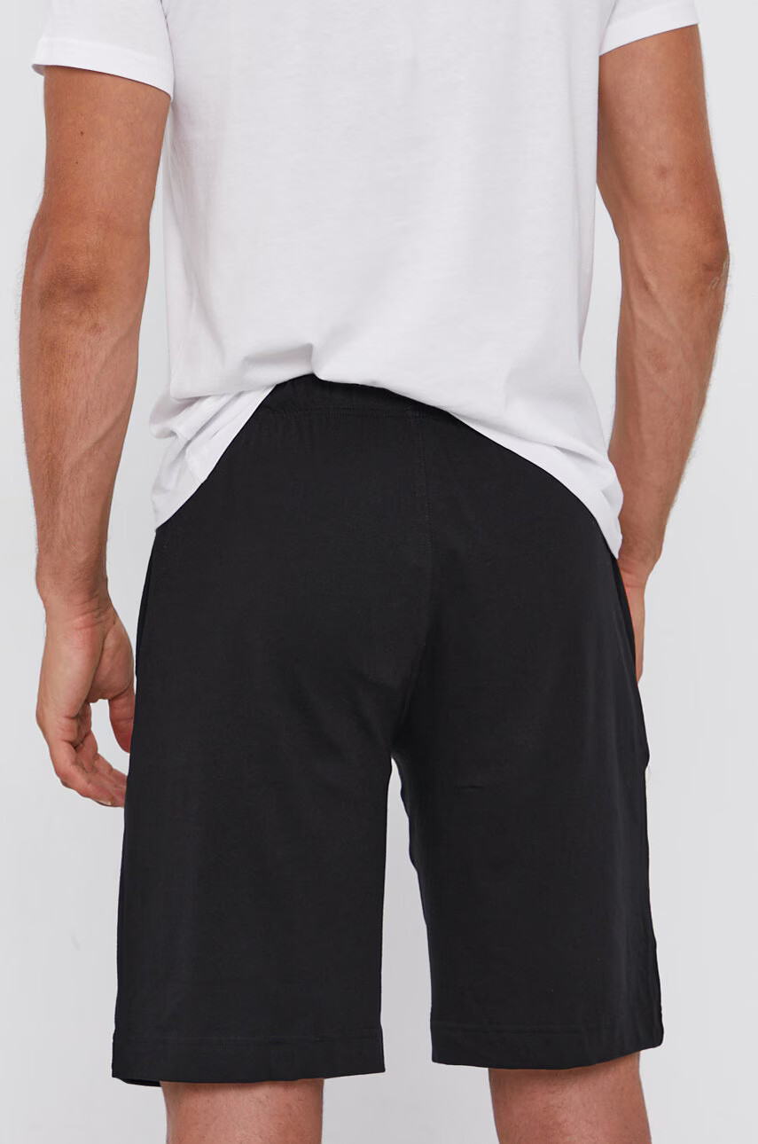 Polo Ralph Lauren Къс панталон мъжки в черно - Pepit.bg