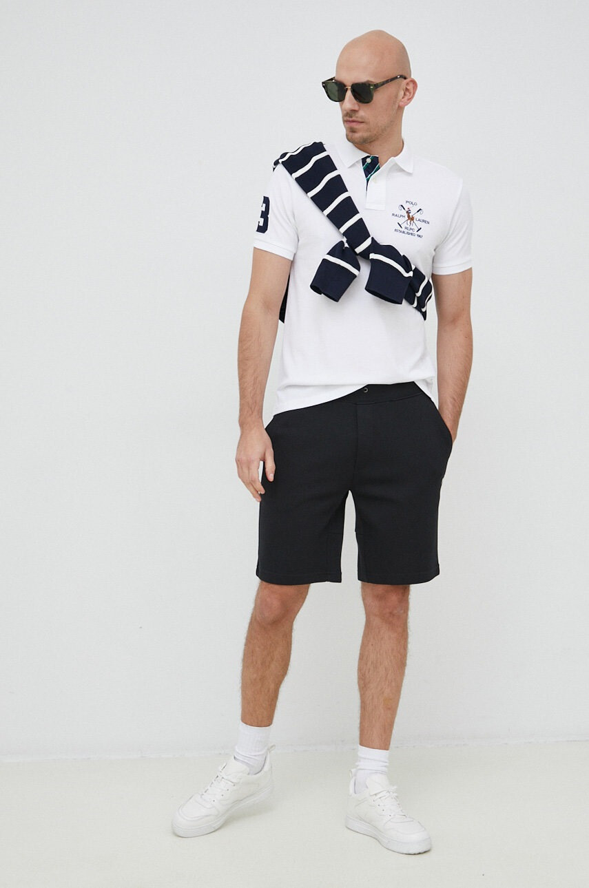 Polo Ralph Lauren Къс панталон в черно - Pepit.bg