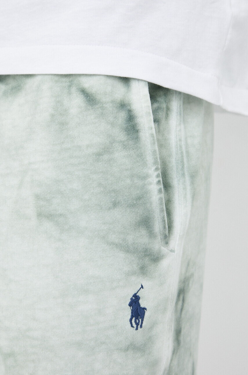Polo Ralph Lauren Къс панталон с лен в зелено - Pepit.bg