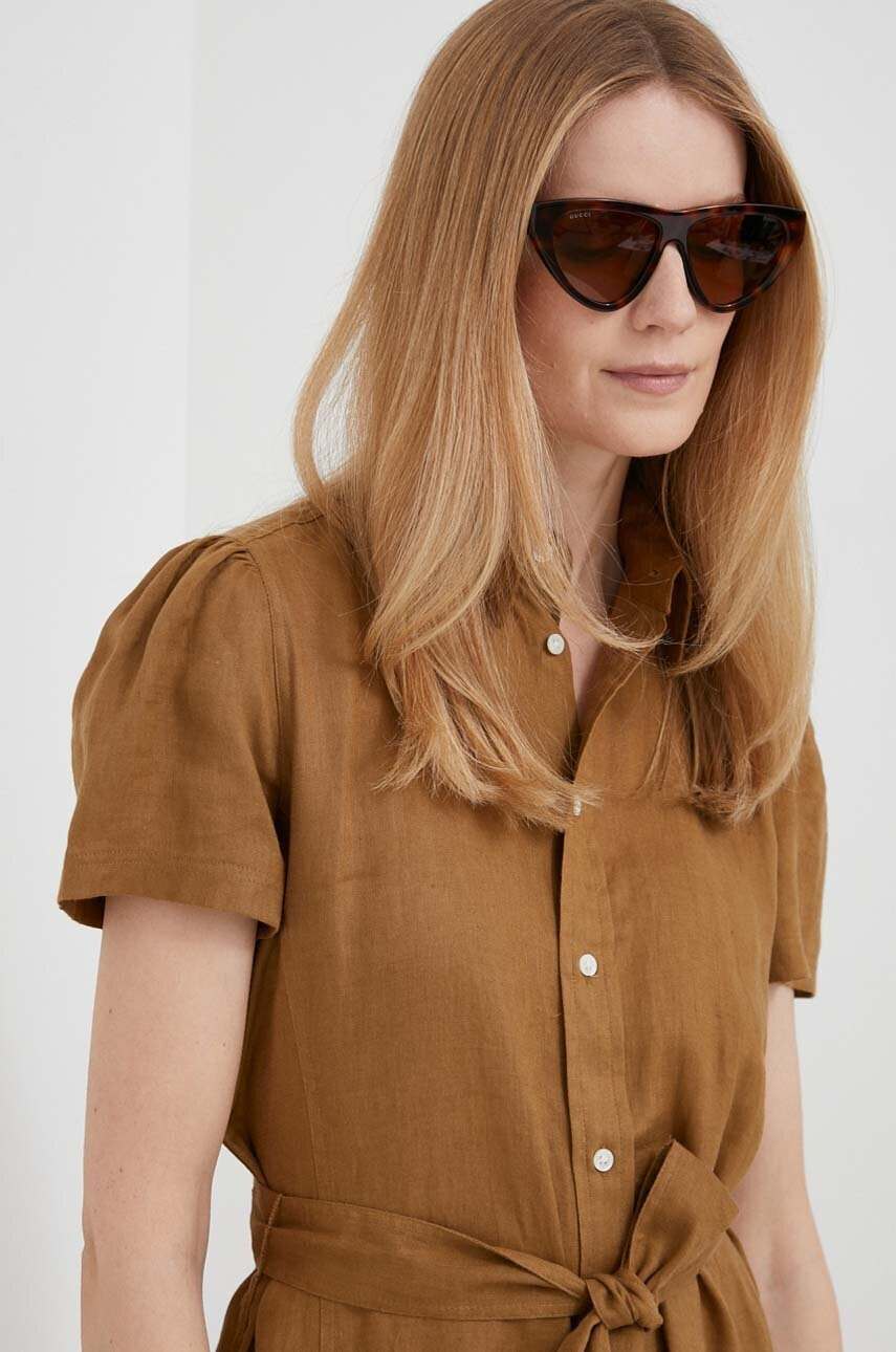 Polo Ralph Lauren Ленена рокля - Pepit.bg