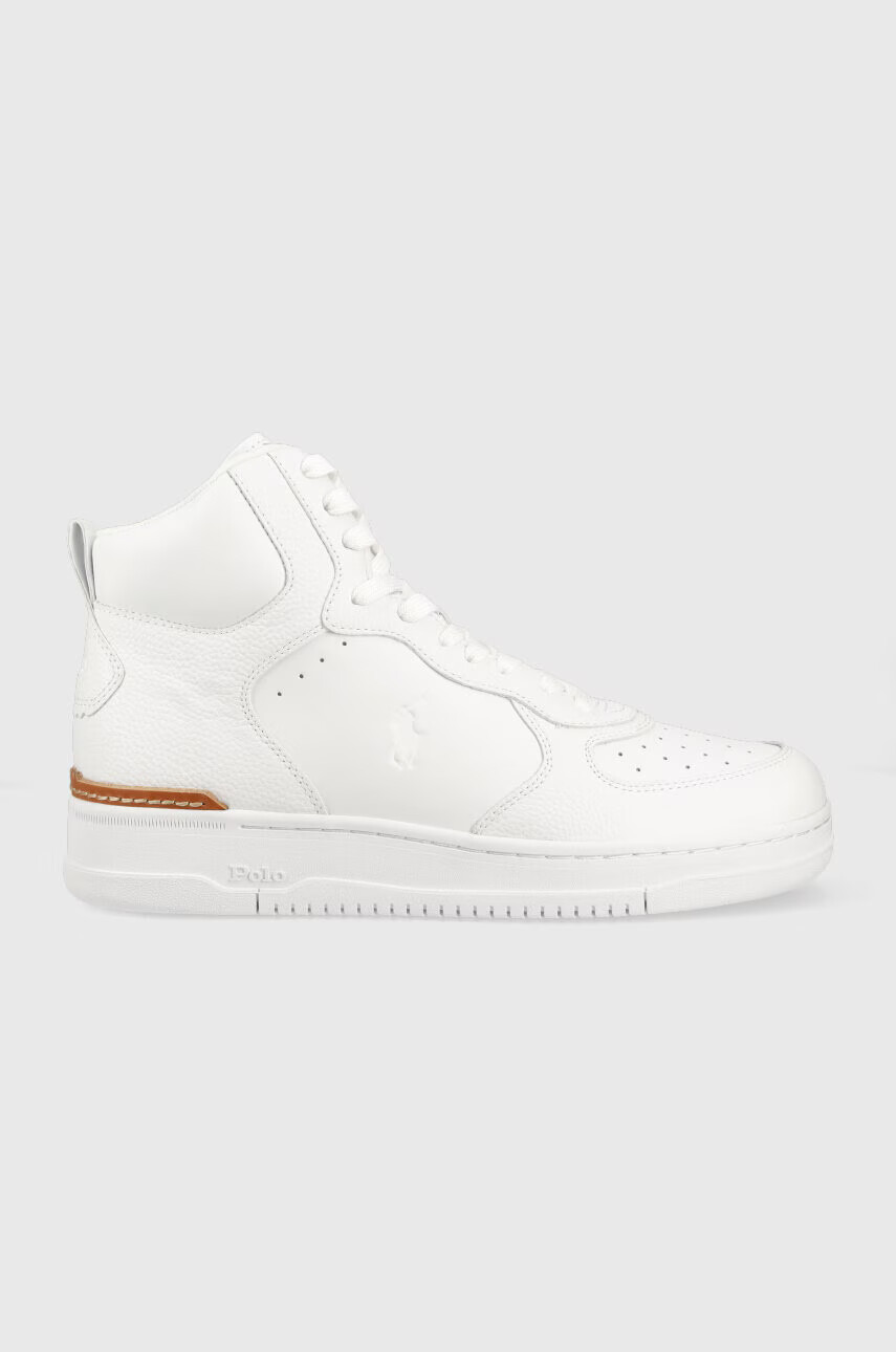 Polo Ralph Lauren Маратонки Masters Mid в бяло 809891805001 - Pepit.bg