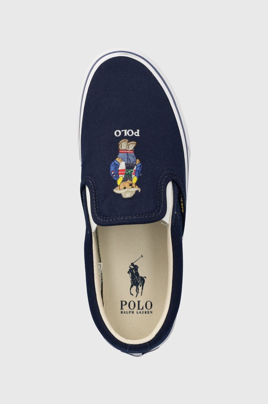 Polo Ralph Lauren Ниски кецове Keaton в тъмносиньо 816877739001 - Pepit.bg