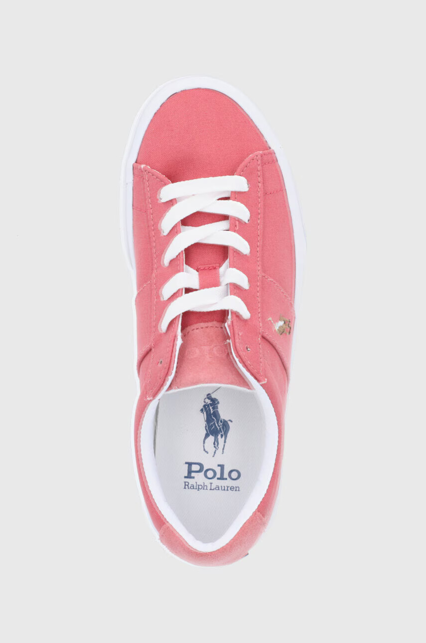Polo Ralph Lauren Ниски кецове Sayer в розово - Pepit.bg