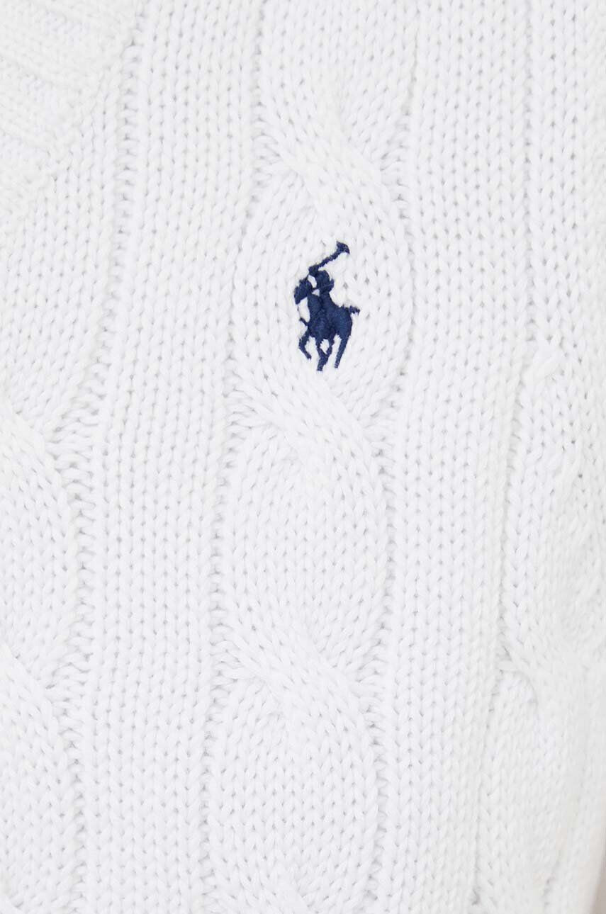 Polo Ralph Lauren Памучен елек в бяло - Pepit.bg