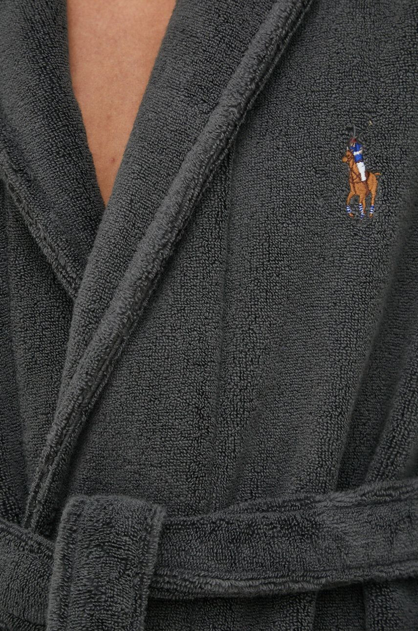 Polo Ralph Lauren Памучен халат в сиво - Pepit.bg