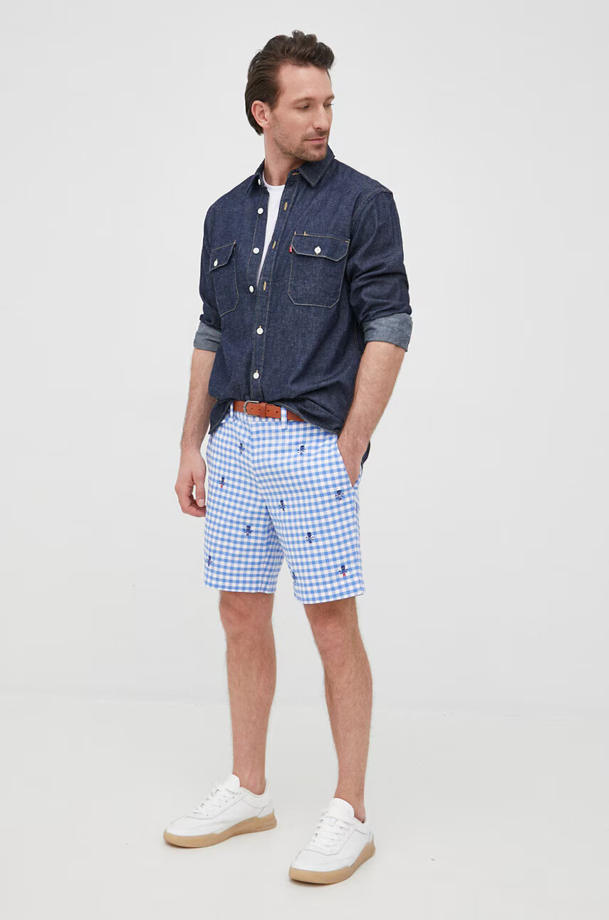 Polo Ralph Lauren Памучен къс панталон - Pepit.bg