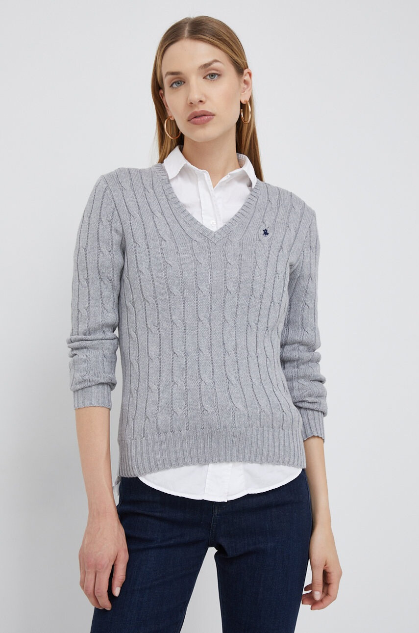 Polo Ralph Lauren Памучен пуловер - Pepit.bg