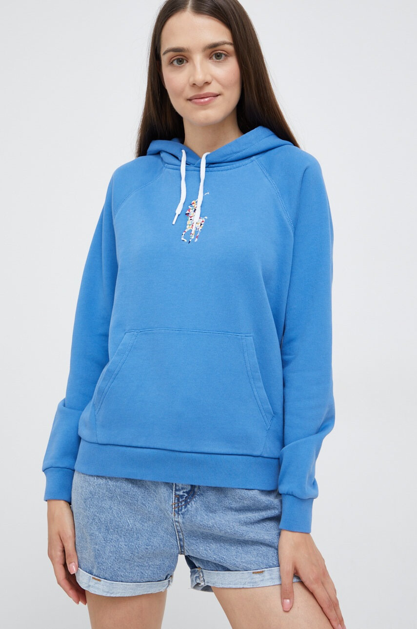 Polo Ralph Lauren Памучен суичър с апликация - Pepit.bg