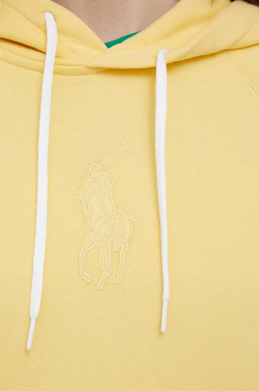 Polo Ralph Lauren Памучен суичър в синьо с изчистен дизайн - Pepit.bg