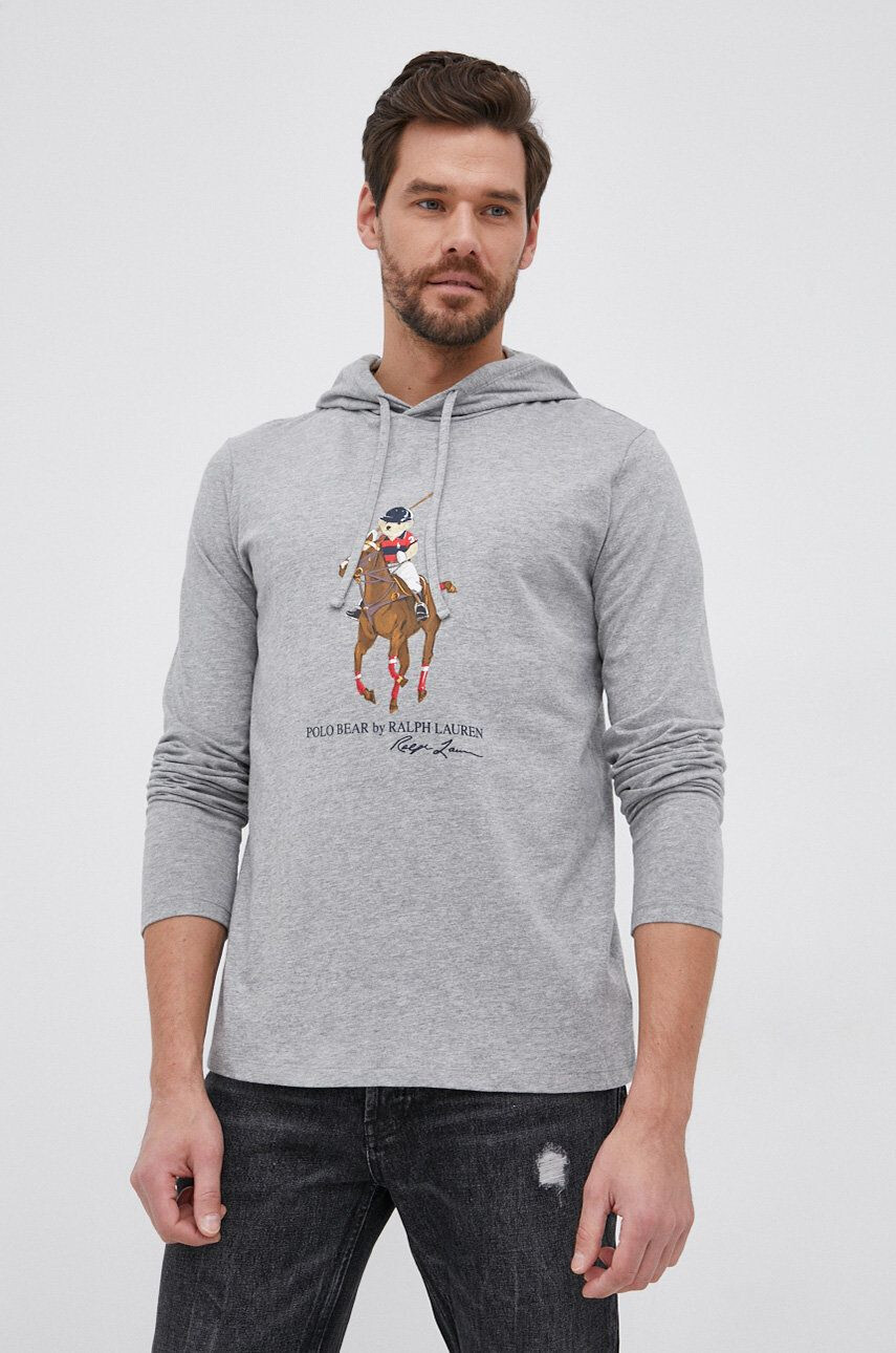 Polo Ralph Lauren Памучна блуза с дълги ръкави - Pepit.bg