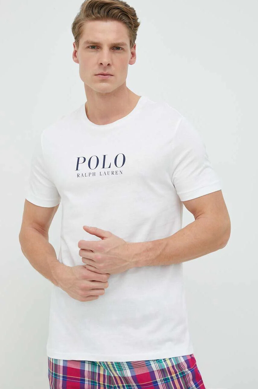 Polo Ralph Lauren Памучна пижама с десен - Pepit.bg