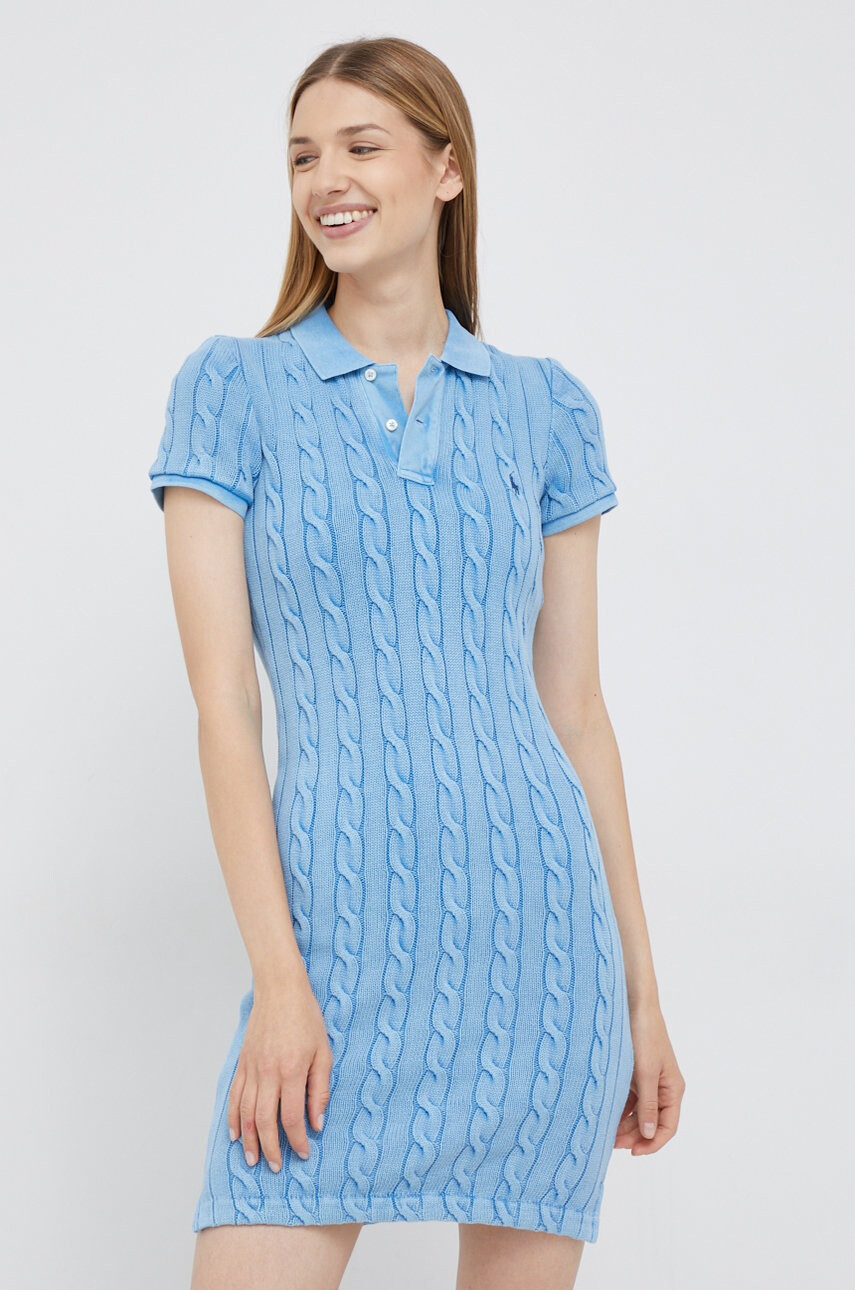 Polo Ralph Lauren Памучна рокля - Pepit.bg