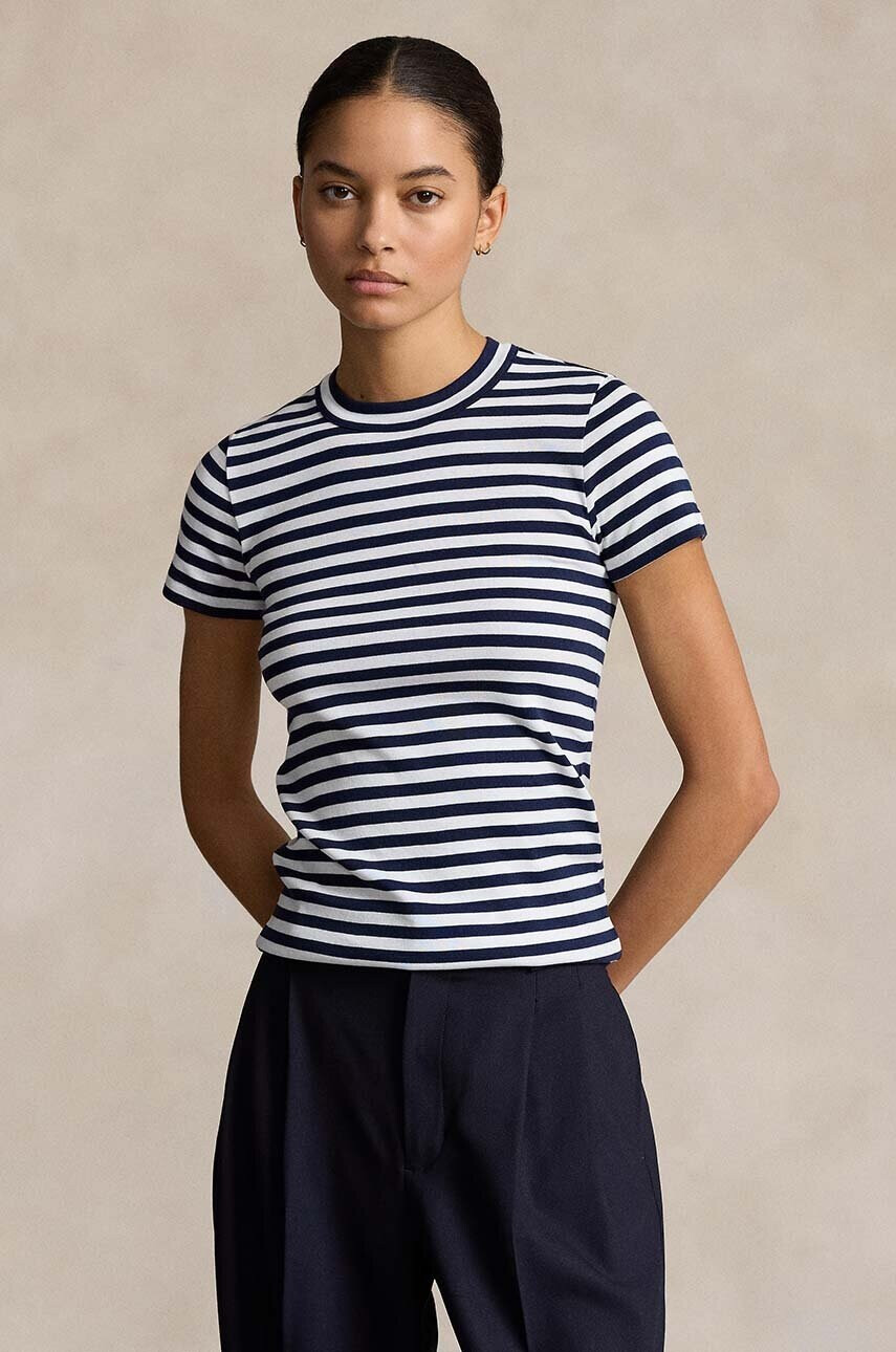 Polo Ralph Lauren Памучна тениска в бяло - Pepit.bg