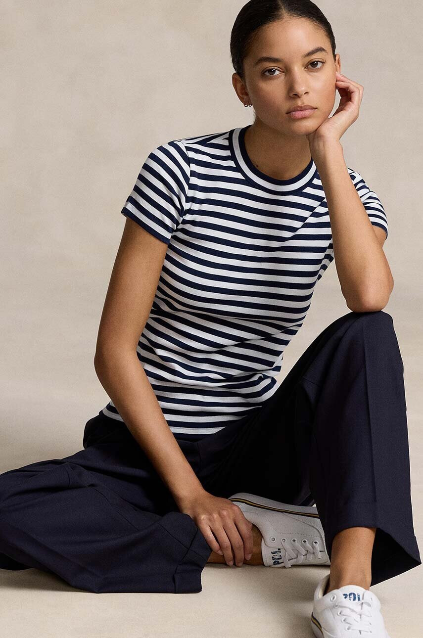 Polo Ralph Lauren Памучна тениска в бяло - Pepit.bg
