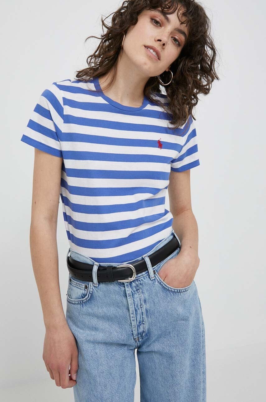 Polo Ralph Lauren Памучна тениска в бяло - Pepit.bg